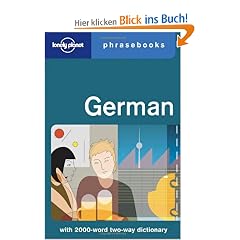 German Phrasebook (Lonely Planet Phrasebook: German)