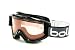 Bolle Nova Goggles, Shiny Black, Modulator Vermillion Lens