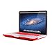 GMYLE 3 in 1 Bundle Soft-Touch Frosted Hard Case for Macbook Pro 13 inch with CD-ROM (Model: A1278) with Keyboard Cover and Screen Protector - Red