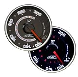 S7 Titan Series black 60mm WATER TEMPERATURE