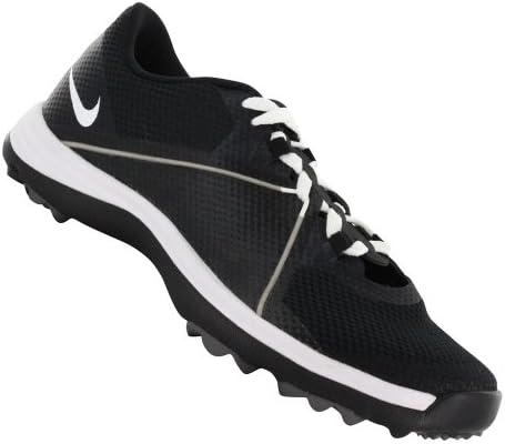 Nike Golf women's Lunar Summerlite2 Golf Shoe,Black/White/Dark Grey,7.5 M US