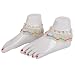 Silver Anklet Foot Jewelry 9.75 inches (sanklt102a)