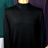 Luxury Silk/Cashmere Long Sleeve Mock