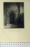 ROCHESTER CATHEDRAL c1850 DOOR CHAPTER HOUSE WINKLES