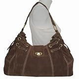 41Pt40RDj0L. SL160  Large Faux Suede Ramona Handbag