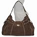 Large Faux Suede Ramona Handbag