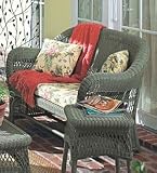 Reedville Loveseat Glider-White