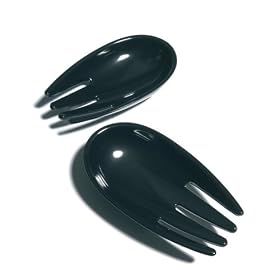 Buy BlissHome Nigella Lawson's Living Kitchen Melamine Serving Hands, Black