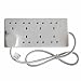 Litecraft – 8 Plug 1 Metre Extension Lead