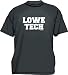 LOWE TECH Men's tee Shirt in 12 colors Small thru 6XL
