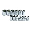 SK 1313 13-Piece 1/4-Inch Drive 6 Point Standard Metric Socket Set