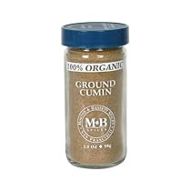 Morton & Bassett Organic Ground Cumin, 2-Ounce Jars (Pack of 3)