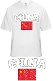 China Vintage Flag International Mens T-Shirt #1199