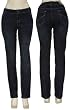 JUNIOR PLUS PARIS BLUES Stretch Skinny Denim