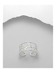 Flower Ring In Sterling Silver