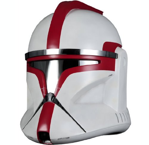Star Wars EFX Clone Captain Helmet With Slight Weathering Prop Replica