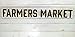 Large FARMERS MARKET Sign - Carved (Available in 3 Sizes) Solid Wood Board