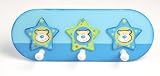Tidlo Trio of Stars Coat Peg