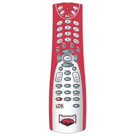 One For All 4 Device Universal Remote Control with University of Arkansas Logo and Colors