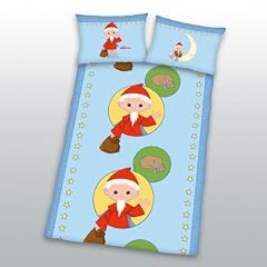 Linon Baby-Bettw�sche Sandm�nnchen 2476, Gr��e:100x135 + 40x60 cm