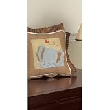 CoCaLo Sahara Elephant Decorative Pillow - Brown/ Tan