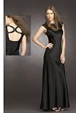 Sleek Black Evening Gowns by Mikael Aghal
