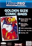ULTRA PRO Golden Age Pack Of 100 Comic Book Bags