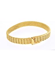 14K Yellow Gold 7.5" Riccio Bracelet