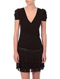 Morgan Crêpe & Velours - Robe Manches Courtes - Femme