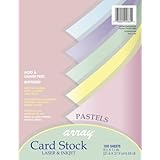 Array Card Stock, 8.5 x 11 Inches, 100 Sheets