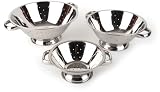 Roscan 3 Piece Stainless Steel Colander