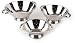 Roscan 3 Piece Stainless Steel Colander