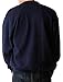 LE3NO Premium Mens Oversized Soft Knit V Neck Cardigan Sweater
