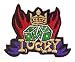 ChuckWagon Artist Patch - Flames Lucky Dice - RARE!