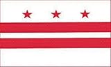 District of Columbia - Washington D.C. Flag 3x5ft Polyester