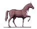 Full Bodied 30â Horse Weathervane-Rust
