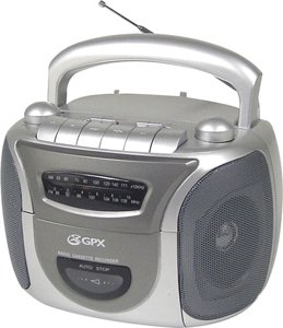 Buy Portable Am fm Cassette Player by GPX, Inc. now!