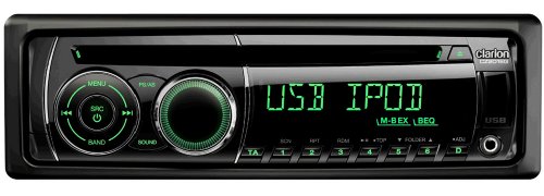 Clarion CZ101EG CD/MP3 Autoradio AUX-In WMA grüne Beleuchtung