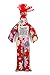Dammit Doll - Classic Dammit Doll - Fleur De Cerisier - Assorted Floral on Red , Red Hair - Stress Relief, Gag Gift