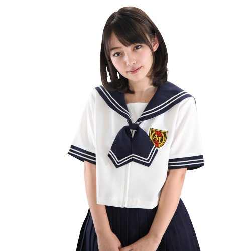 時代付属高校制服2 コスチューム 紺/白 レディース Mサイズ