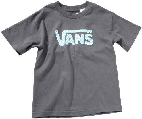 Vans Jungen T Shirt Checker Classic, charcoal/blue, XL, VGIC10U Preisvergleich