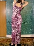 $5660 New CHRISTIAN DIOR Leopard Silk Dress Gown 42 / 10