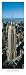 Empire State Building World Attraction 10.75 x 34.5 Framed or Unframed Panoramic Wall...