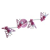 Produkt-Bild: Welle rosa Falter 4-flg. Elobra 122914