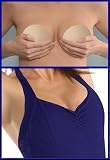 BustFree Strapless Dance Bra in Nude and Extra Extra Large Size .... Fits Cup Size Full D.