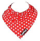 Skibz Dribble Bib - Red Spot