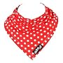 Skibz Dribble Bib - Red Spot