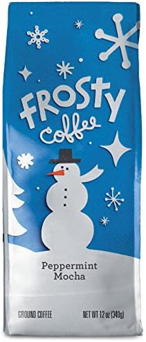 Frosty Ground Coffee Peppermint Bark 12oz