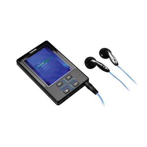 Toshiba MET400-BL Gigabeat 4 GB Portable Media Player (Blue)