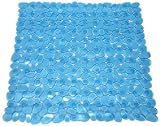 Produkt-Bild: Duscheinlage Dusche Einlage Duschmatte Badematte Kiesel blau